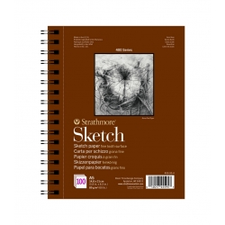 STRATHMORE - S400 Sketch Bloc Croquis Spirale 89g 100F