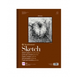 STRATHMORE - S400 Sketch Bloc Croquis Spirale 89g 100F