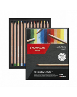 crayon-couleurs-luminance-caran -ache-boîte-carton