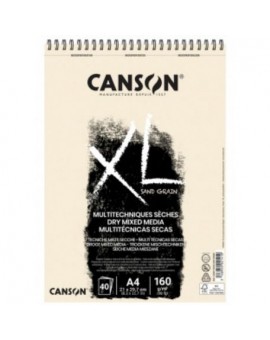 Album Canson XL Sand Grain Naturel 40F 160g