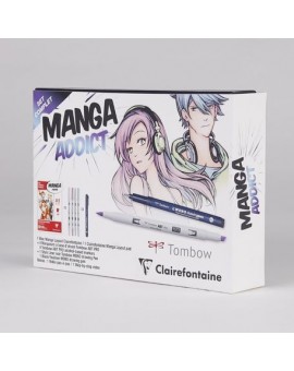 Coffret Manga Addict by Clairefontaine