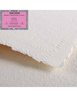 ARCHES - Feuille Aquarelle - 640g - Grain Satiné