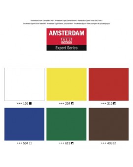 Acrylique Amsterdam Expert Set 6x20 ml - Primaires