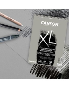 Canson - Bloc XL®  Grain Gris 40F 160g