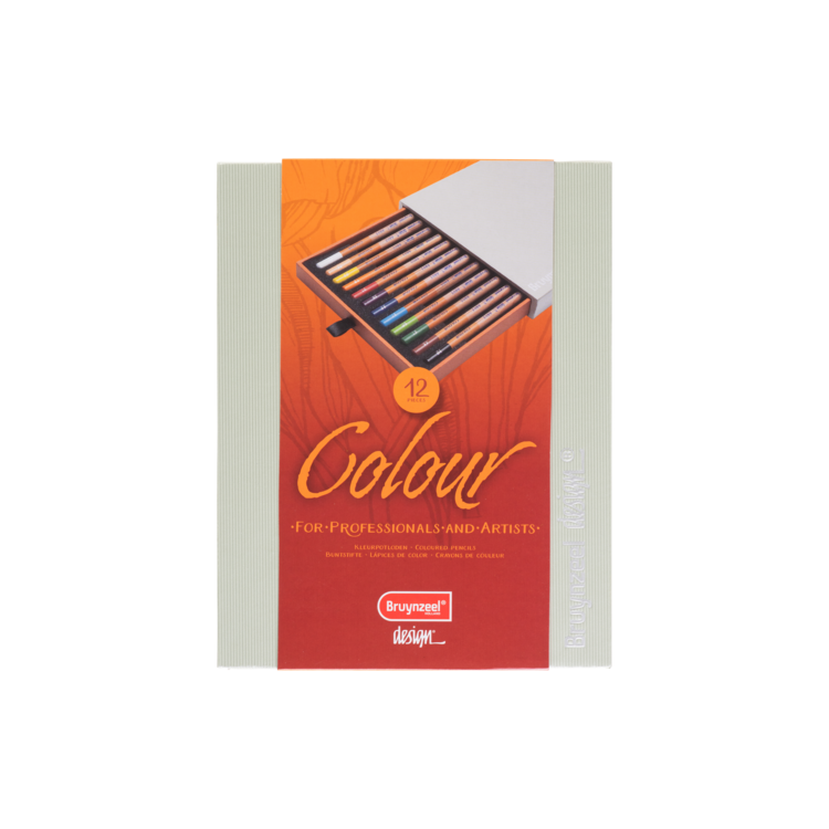 Boite de crayons de couleurs Design - Bruynzeel