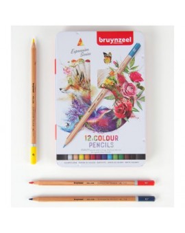 Boite de Crayons de Couleur "Expression" - Bruynzeel